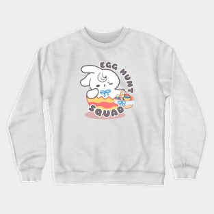 Egg-cellent Adventure: Join Loppi Tokki's Egg Hunt Squad! Crewneck Sweatshirt